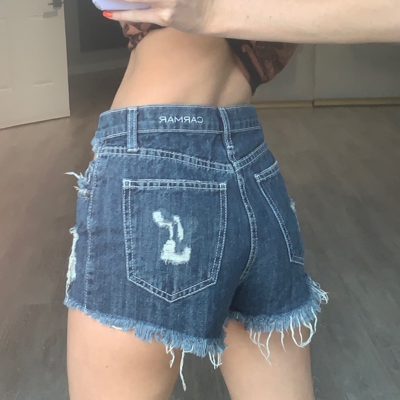 carnage blue denim shorts - Picture 6 of 6